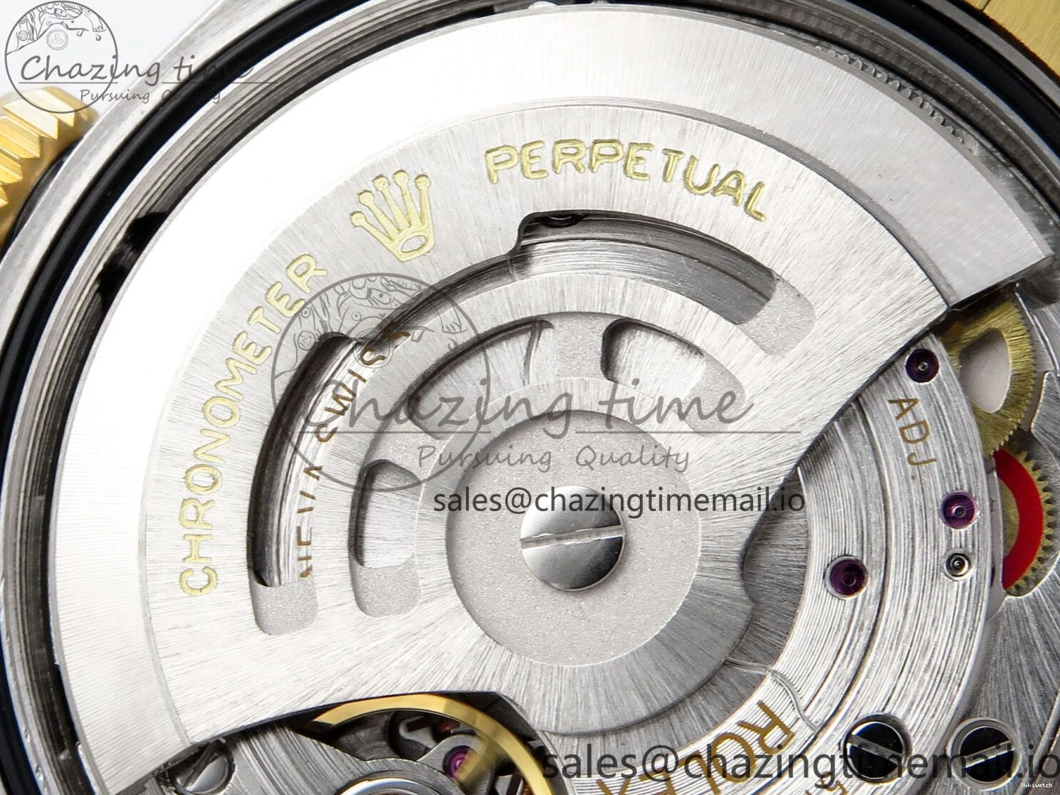 SS Dial YG EWEF Leaf Edition A3235 on Jubilee 126233 36 DateJust Best YG Bracelet 0501